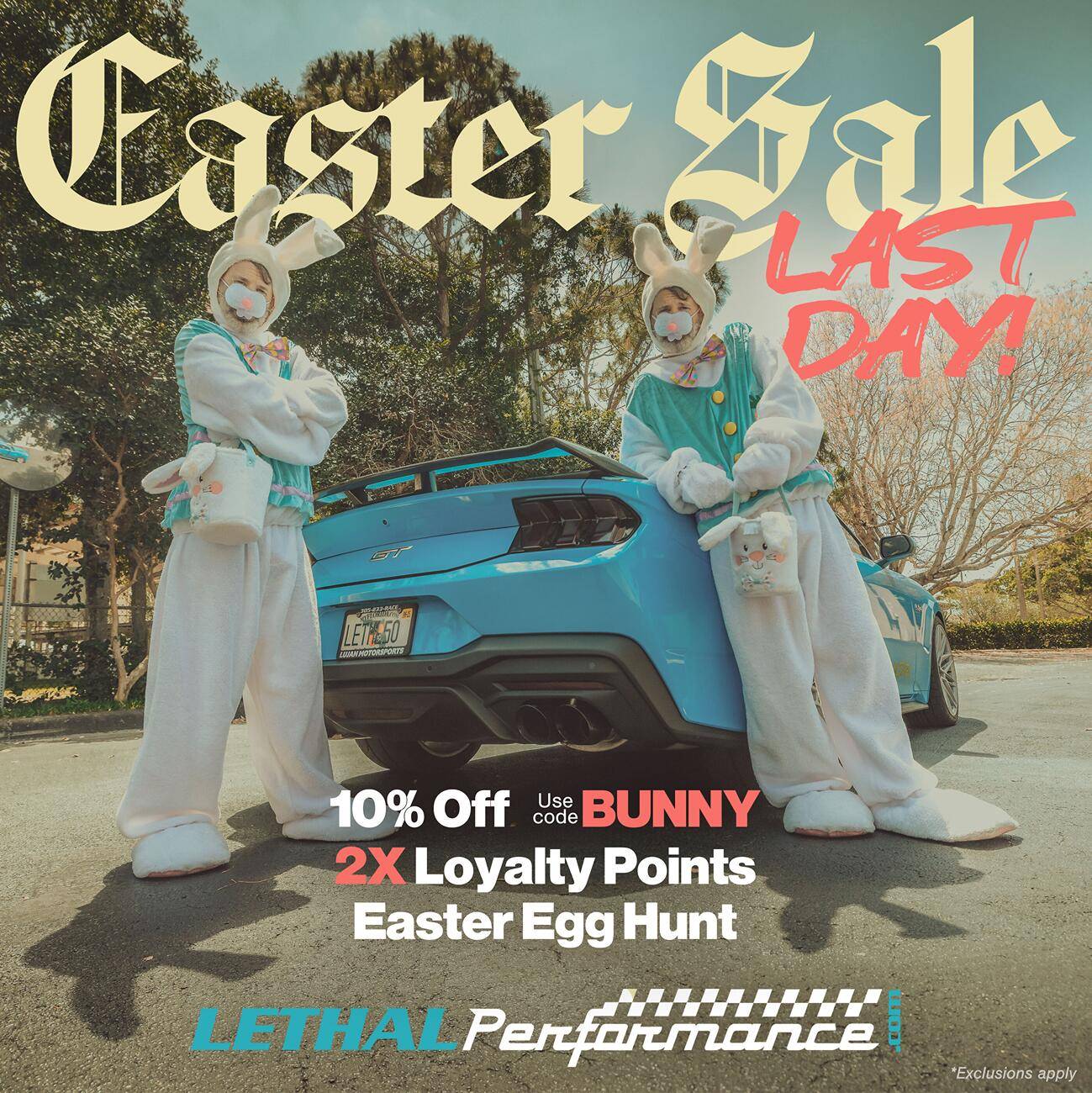 Ford Bronco Easter SALE 2025 at Lethal Performance! eastersale_1x1 last