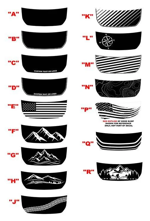 Ford Bronco How would this hood decal look? 4879523005