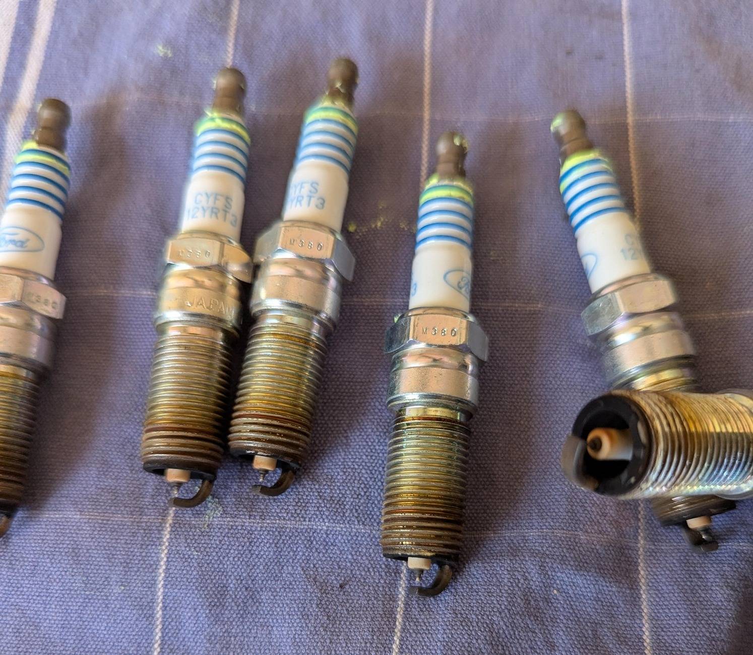 Ford Bronco Plugs after one year plugs bronco
