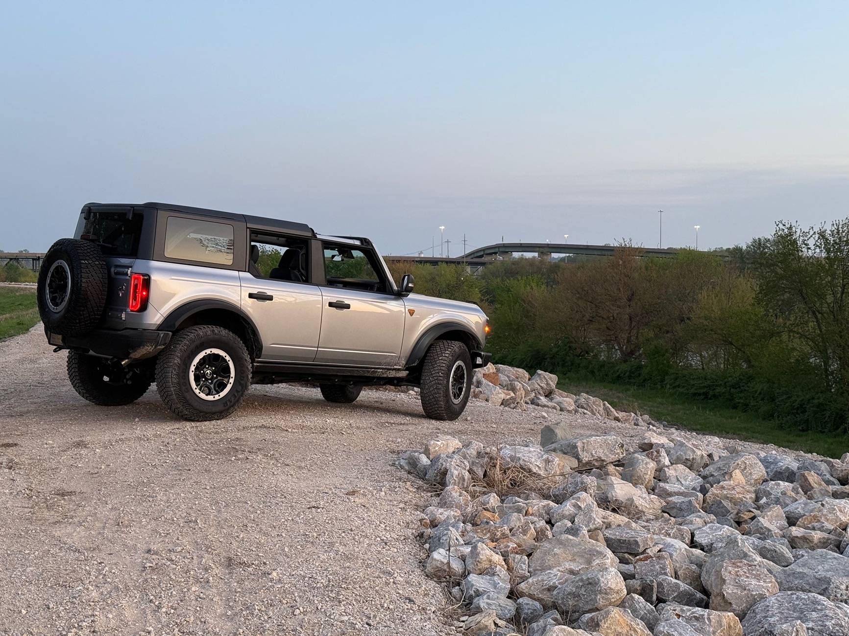Ford Bronco Iconic Silver Paint Thread IMG_0698