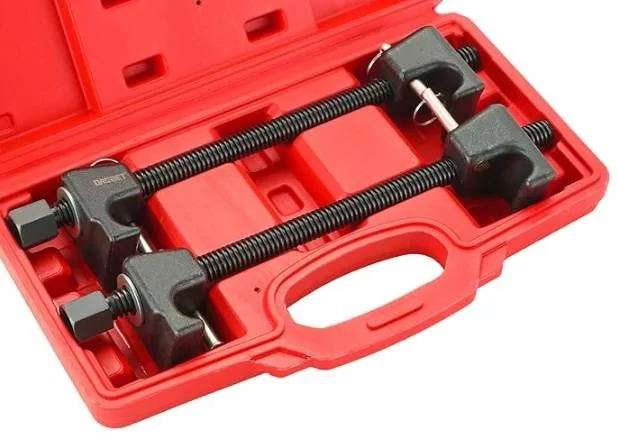 Ford Bronco Best way to remove front shocks? spring compressor tool