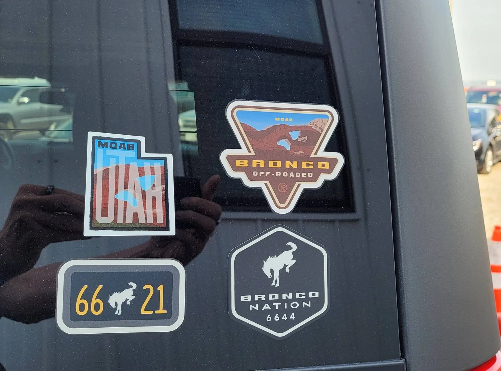 Ford Bronco Put any cool / unique vinyl decals on your Bronco?  Let's see them! 20250422_085307