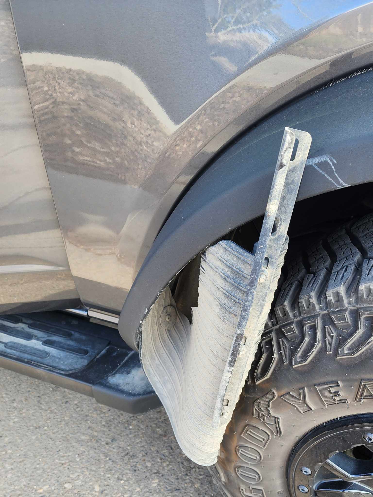 Ford Bronco (Solved!) Dealership Installed Mudflaps Damaged Bronco 490857424_999395135509225_735413659301299053_n