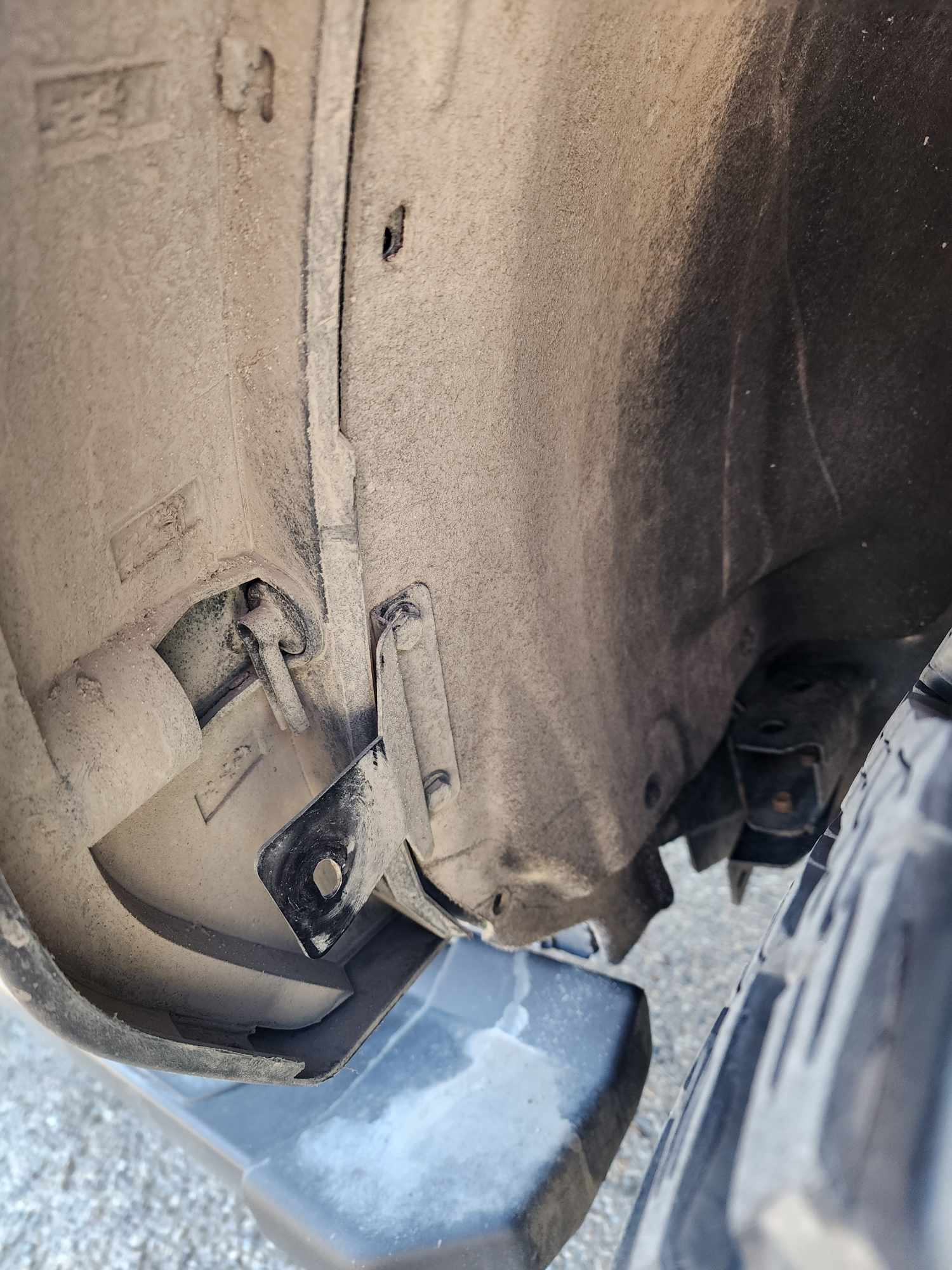 Ford Bronco (Solved!) Dealership Installed Mudflaps Damaged Bronco 491021830_991251383163334_7278129306683865591_n