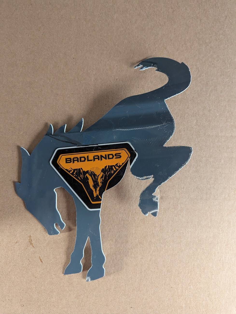 Ford Bronco Removing Sasquatch fender badge problem PXL_20250424_213907134