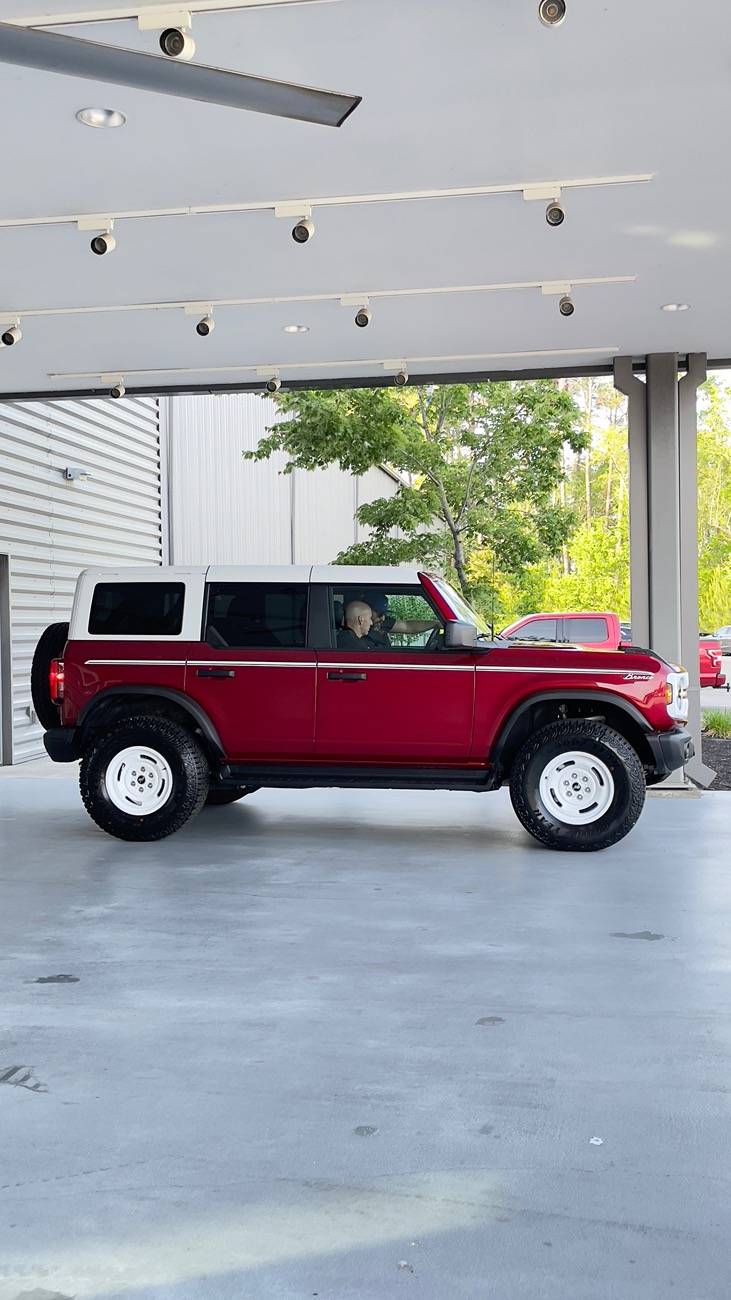 Ford Bronco My Ruby Heritage came in today! IMG_9430