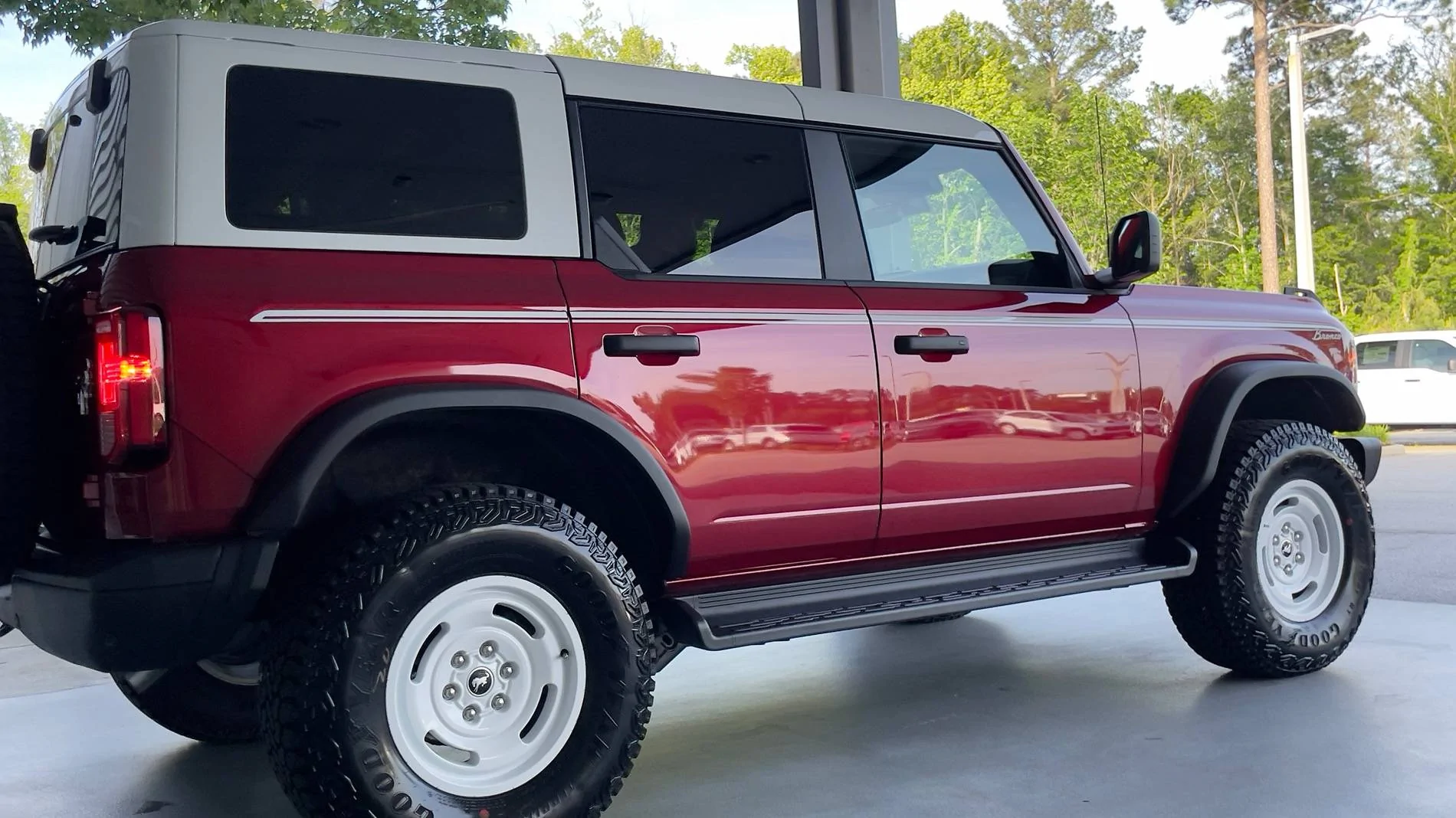 Ford Bronco My Ruby Heritage came in today! IMG_9431