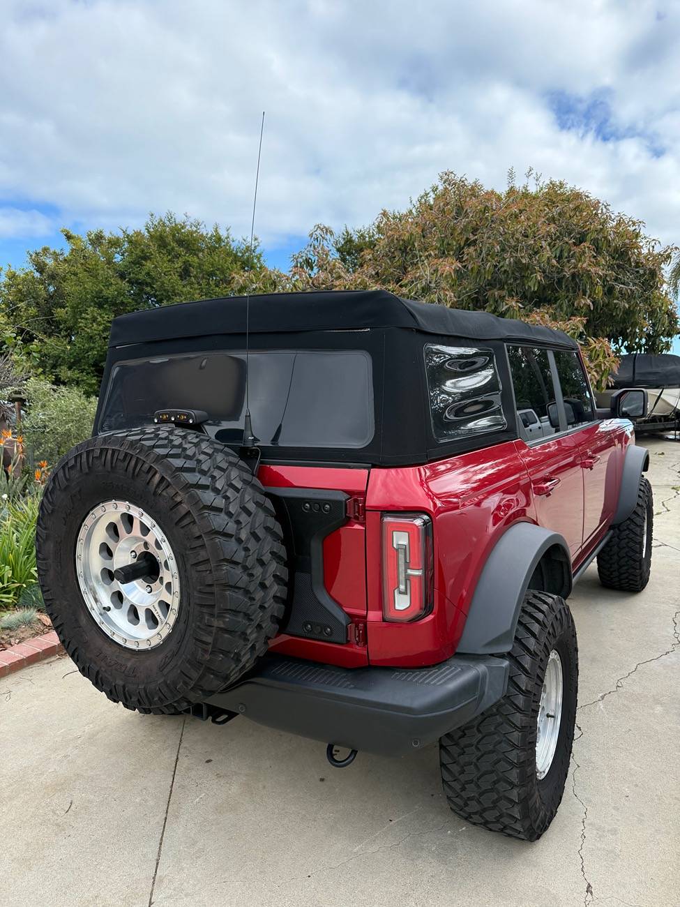 Ford Bronco Spare tire mount reinforcement kit now available from Ford Performance Parts IMG_0519