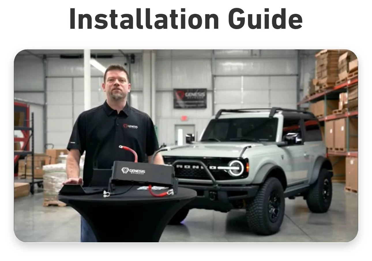 Ford Bronco Genesis Dual Battery Kit IMG_2403