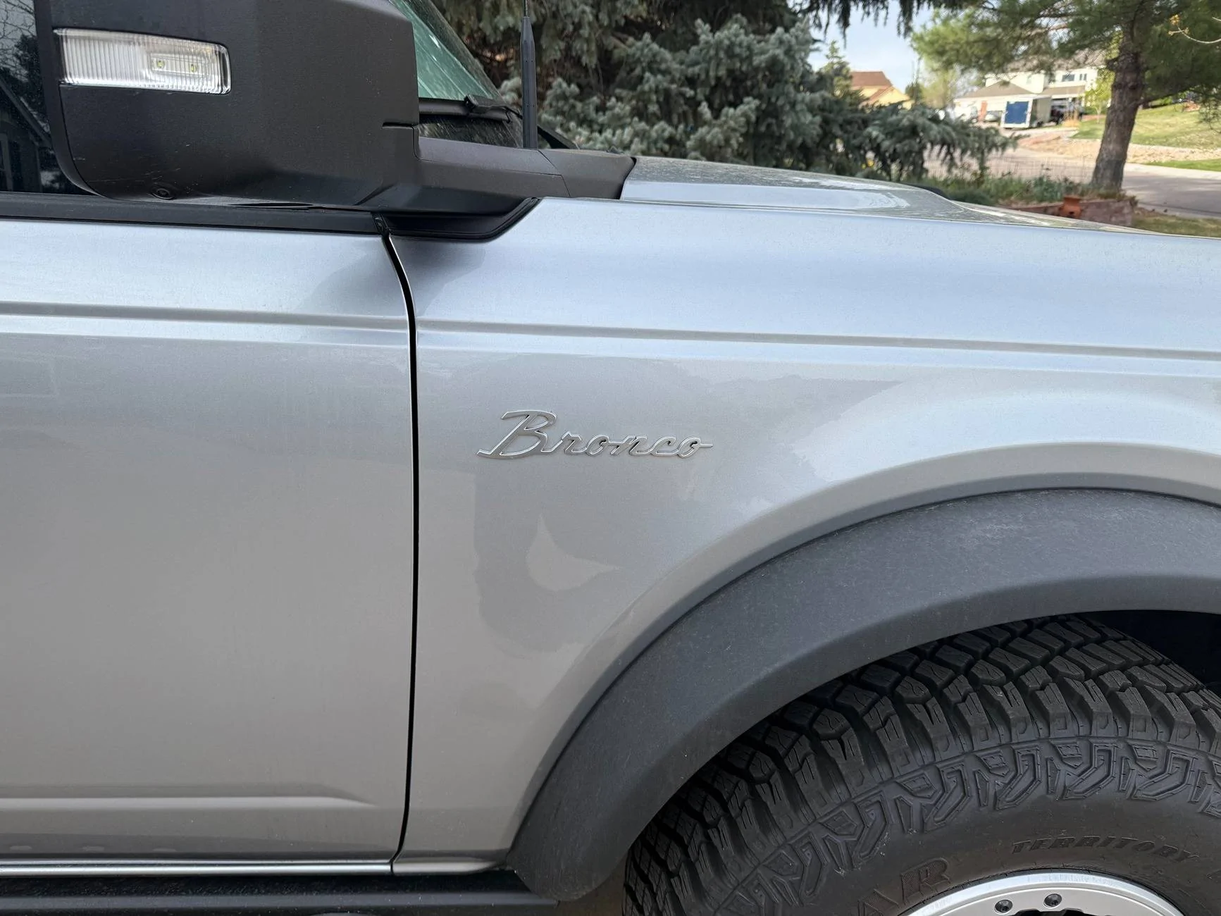 Ford Bronco Template for Ford Accessories Bronco Script Emblem - M1447BSGS Bronco_Script_RS