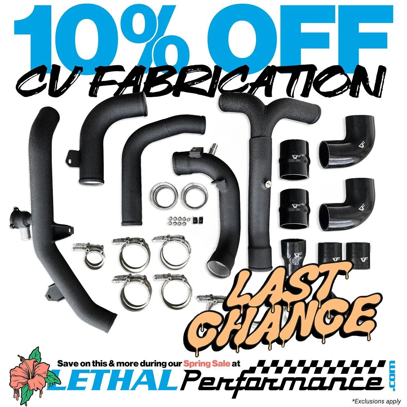 Ford Bronco 2025 Lethal Performance SPRING SALE! cvfab charge pipes last