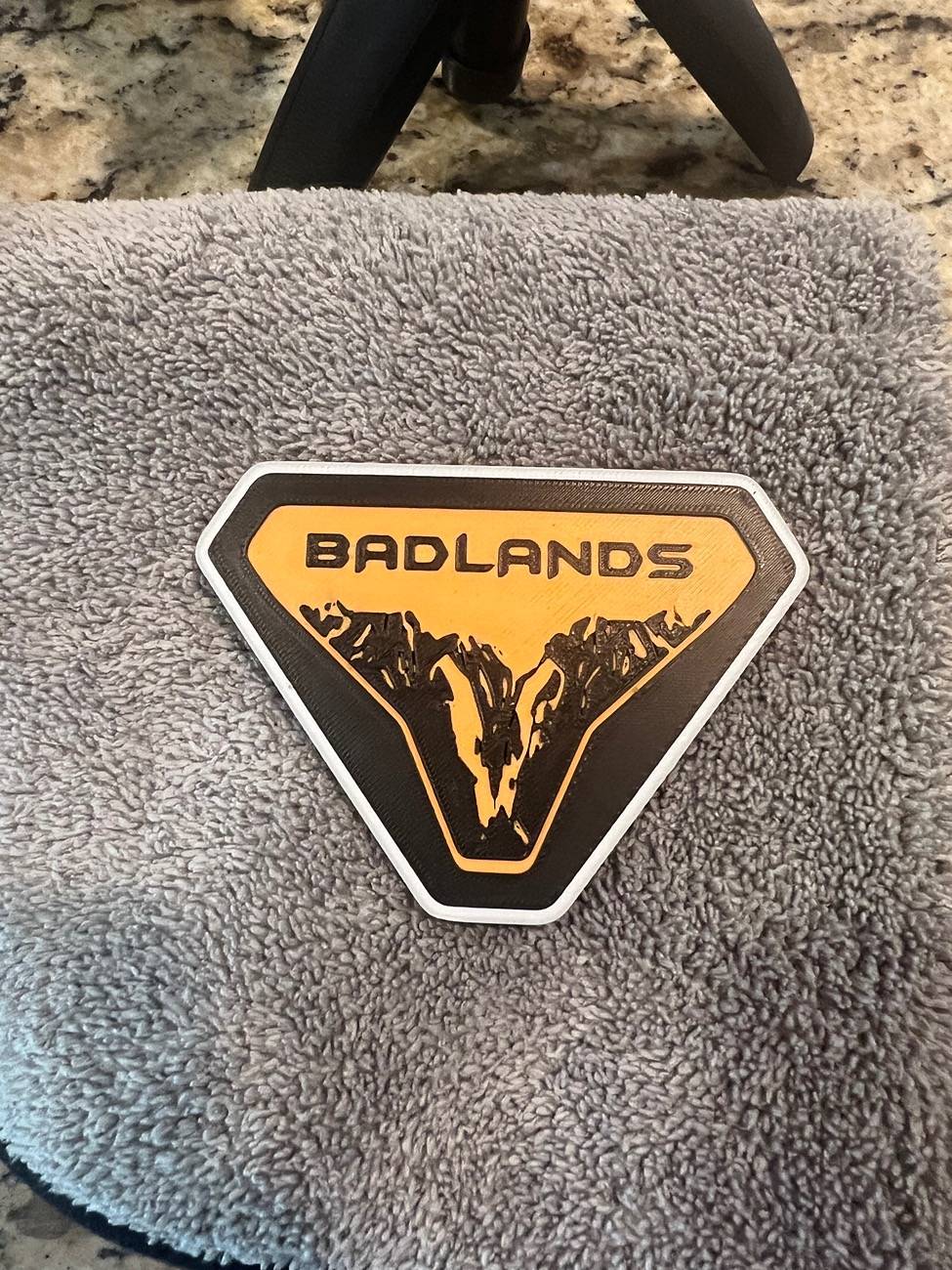 Ford Bronco Badlands Sasquatch Badge IMG_8365