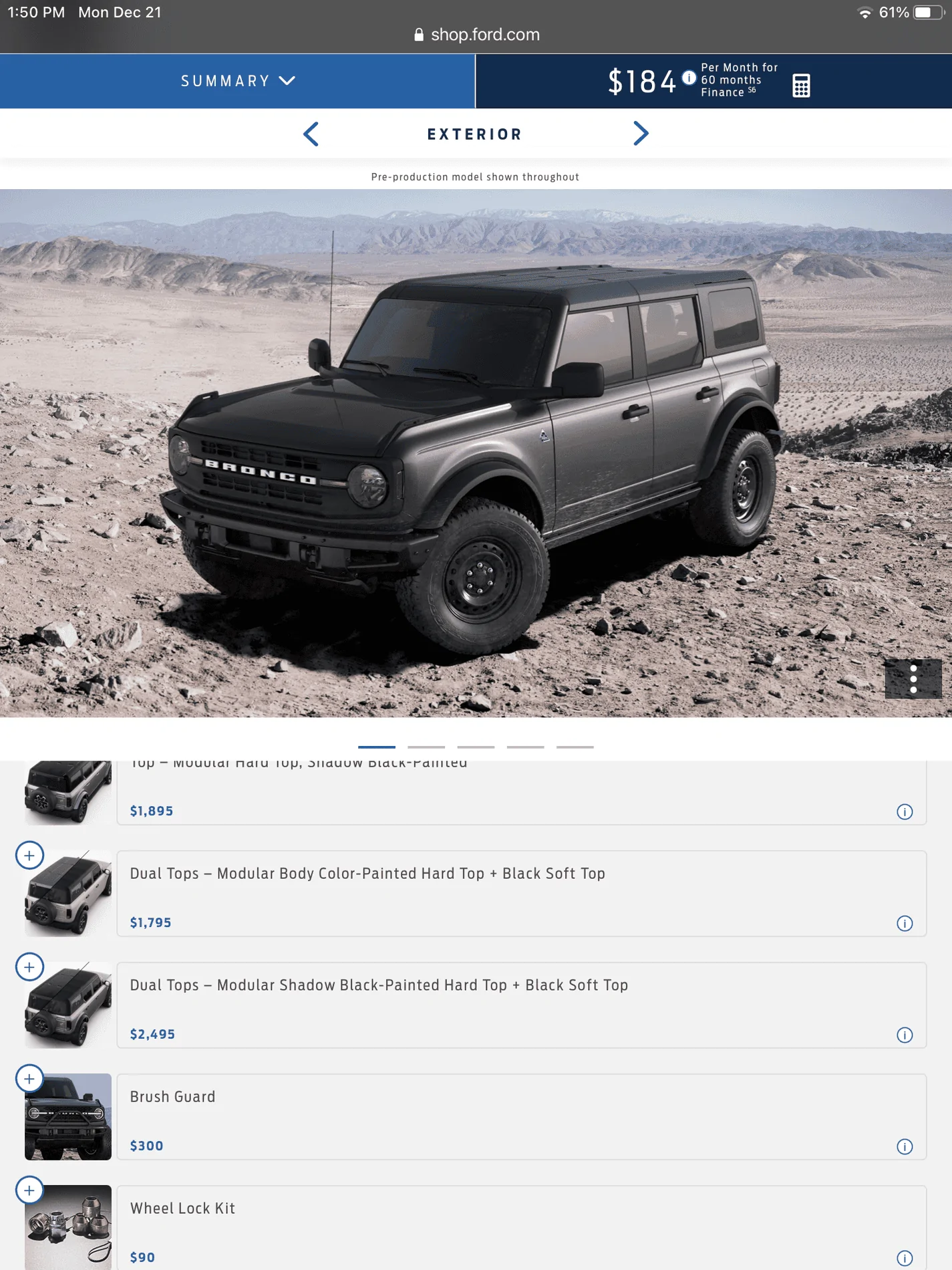 Ford Bronco Build & Price Updated: Auto No Longer Free For Mid-Level Trim + Other Changes C62CC9CC-88E5-4C5E-AE5F-CF0D1F8B45A6