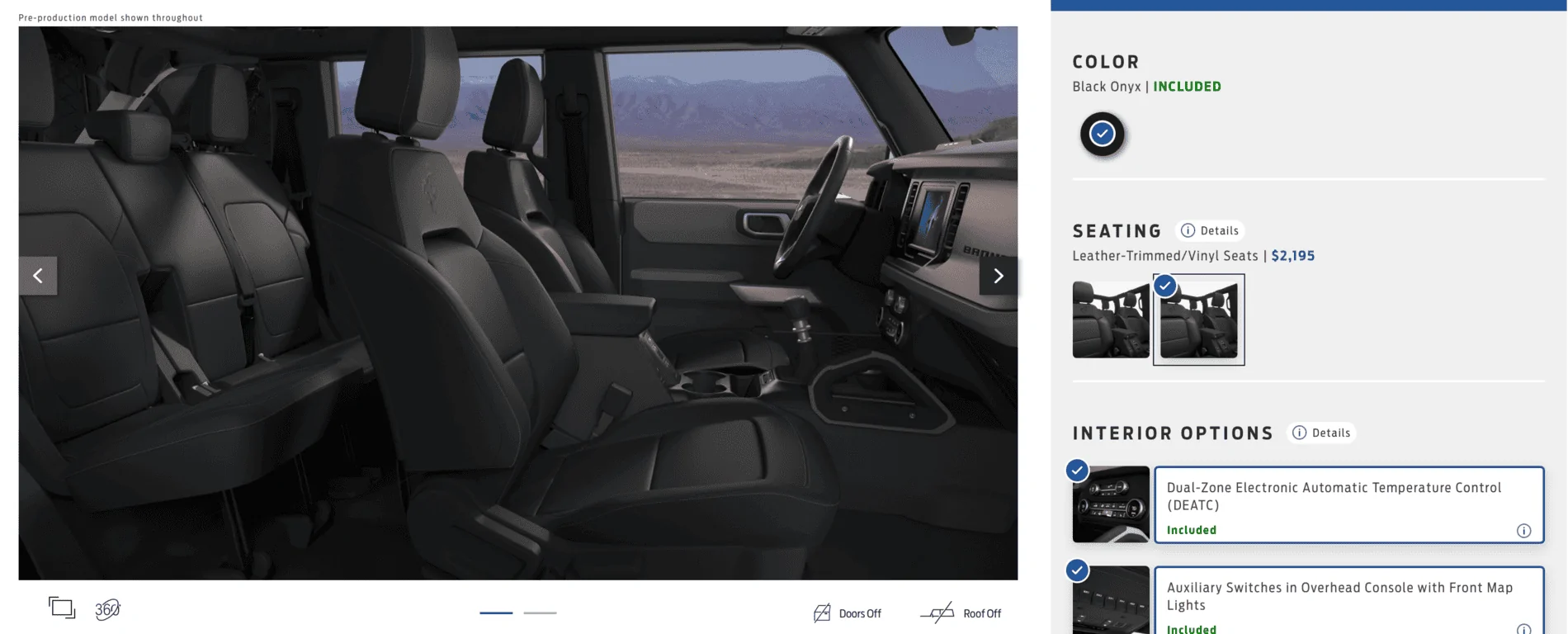 Ford Bronco Build & Price Updated: Auto No Longer Free For Mid-Level Trim + Other Changes Screen Shot 2020-12-21 at 10.52.52 AM