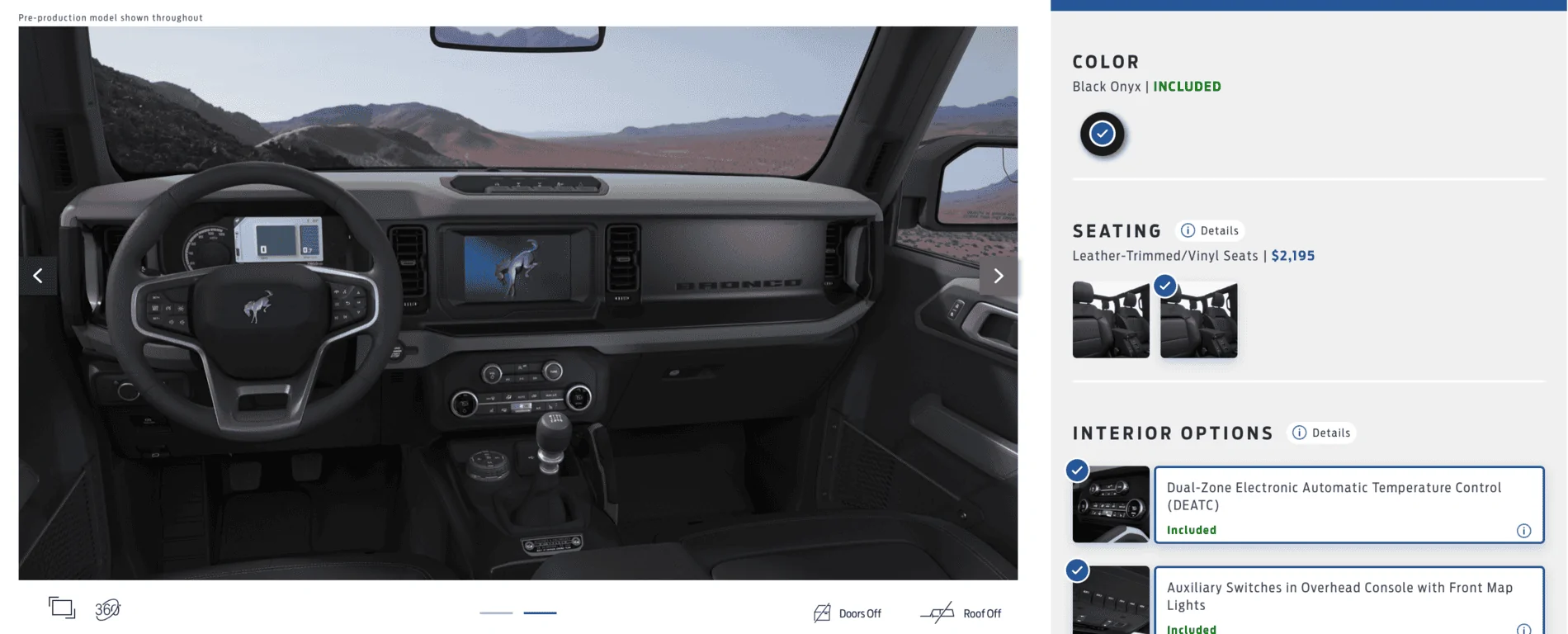 Ford Bronco Build & Price Updated: Auto No Longer Free For Mid-Level Trim + Other Changes Screen Shot 2020-12-21 at 10.53.00 AM