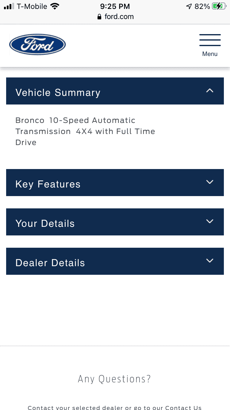Ford Bronco Build & Price Updated: Auto No Longer Free For Mid-Level Trim + Other Changes 5D366D91-E5D7-47D2-91B3-B5F1CF8E38BD