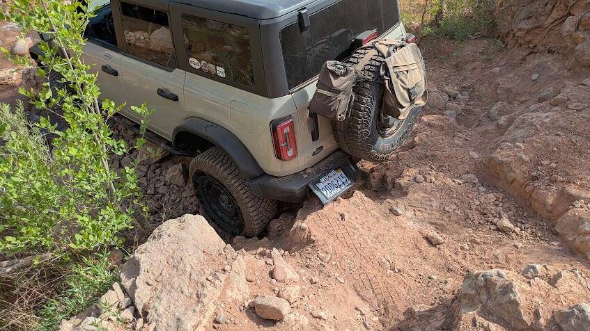 Ford Bronco The Barracks Trail to Rattlesnake Gulch out Toquerville Falls May 1-3-25 1746459042785-bl
