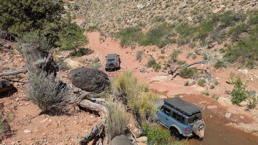 Ford Bronco The Barracks Trail to Rattlesnake Gulch out Toquerville Falls May 1-3-25 1746459171236-qb