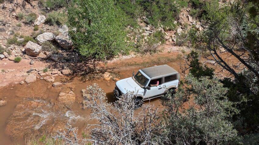 Ford Bronco The Barracks Trail to Rattlesnake Gulch out Toquerville Falls May 1-3-25 1746459211505-c5