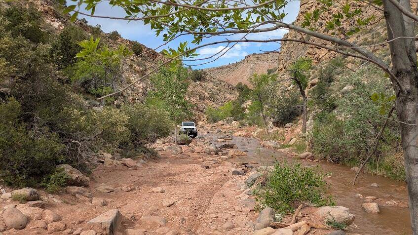 Ford Bronco The Barracks Trail to Rattlesnake Gulch out Toquerville Falls May 1-3-25 1746459561708-e0