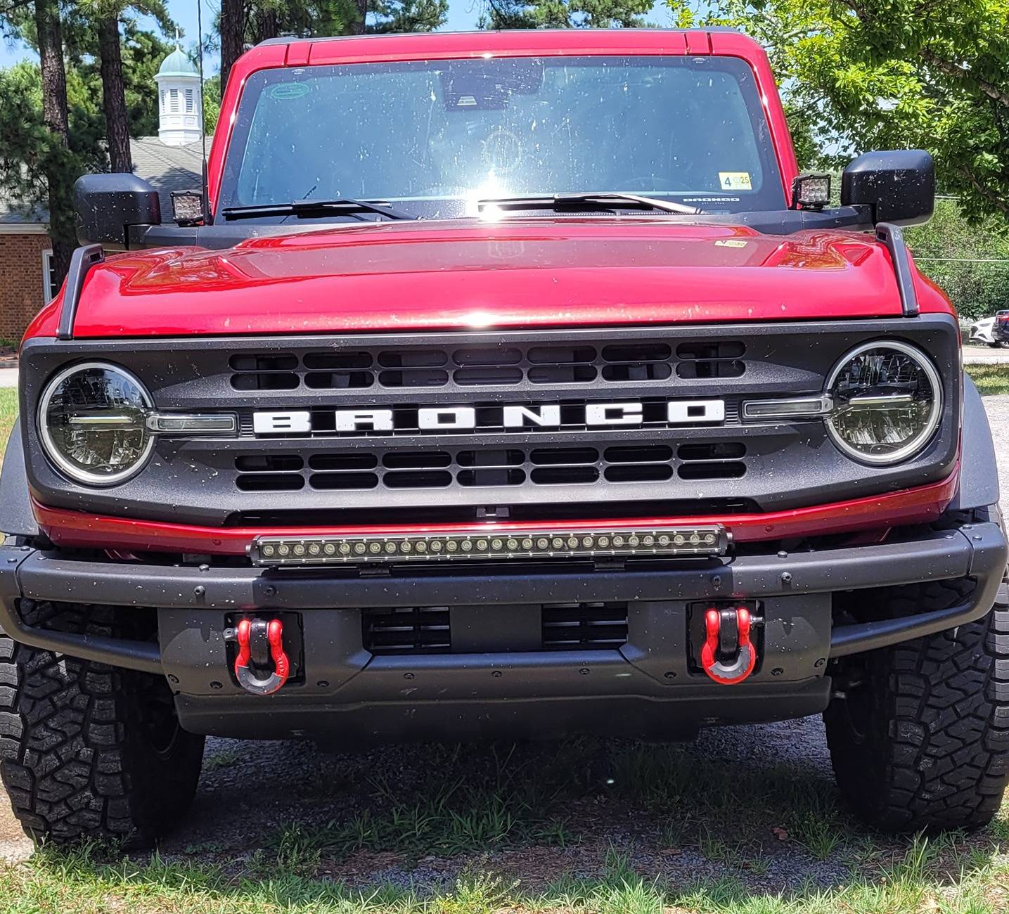 Ford Bronco Installed self-designed graphics on my new Bronco 20240717_132026