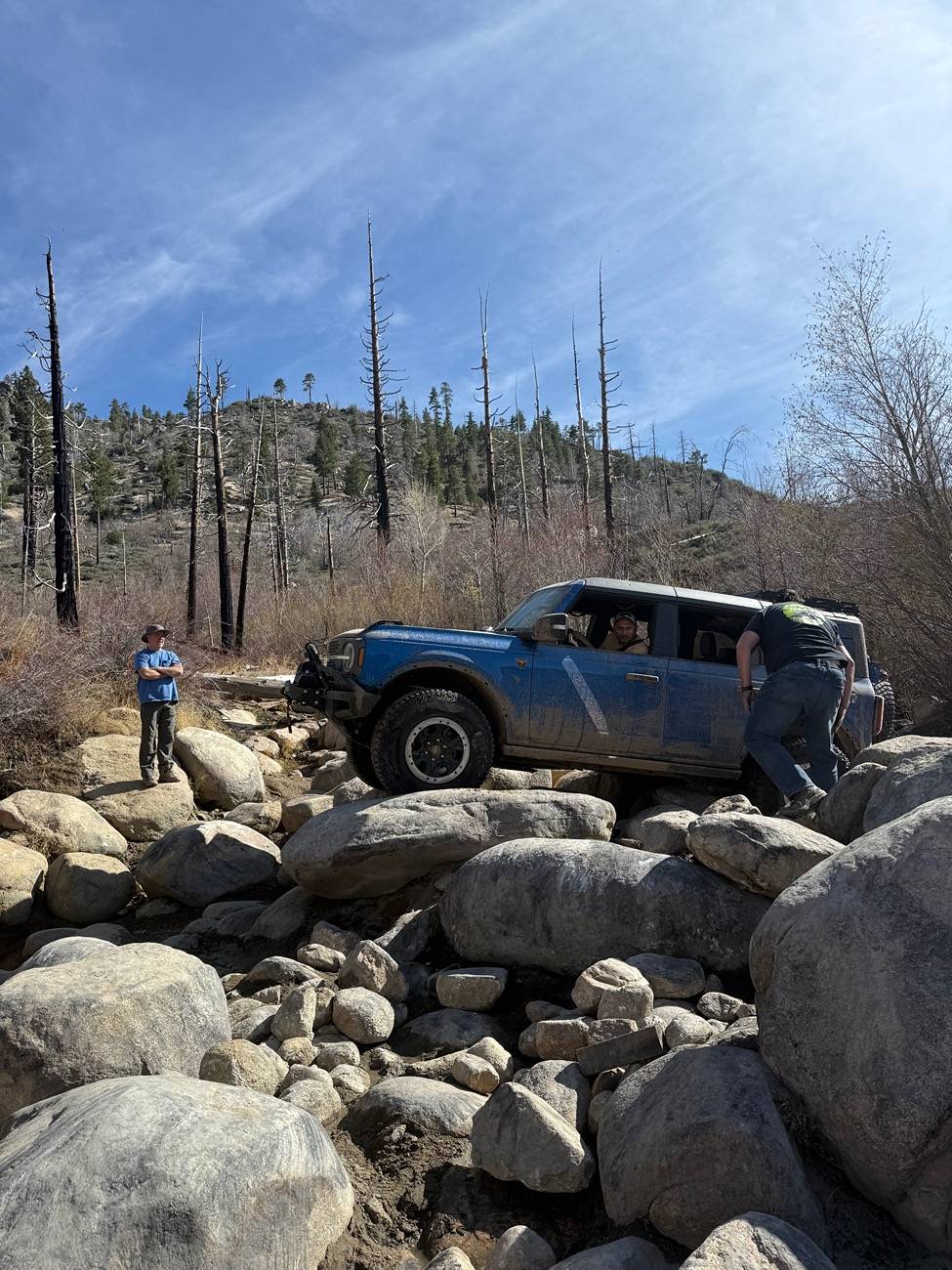 Ford Bronco Trip: Big Bear California ; John Bull + Holcomb Creek trails (Stock Badlands Sasquach) IMG_1740