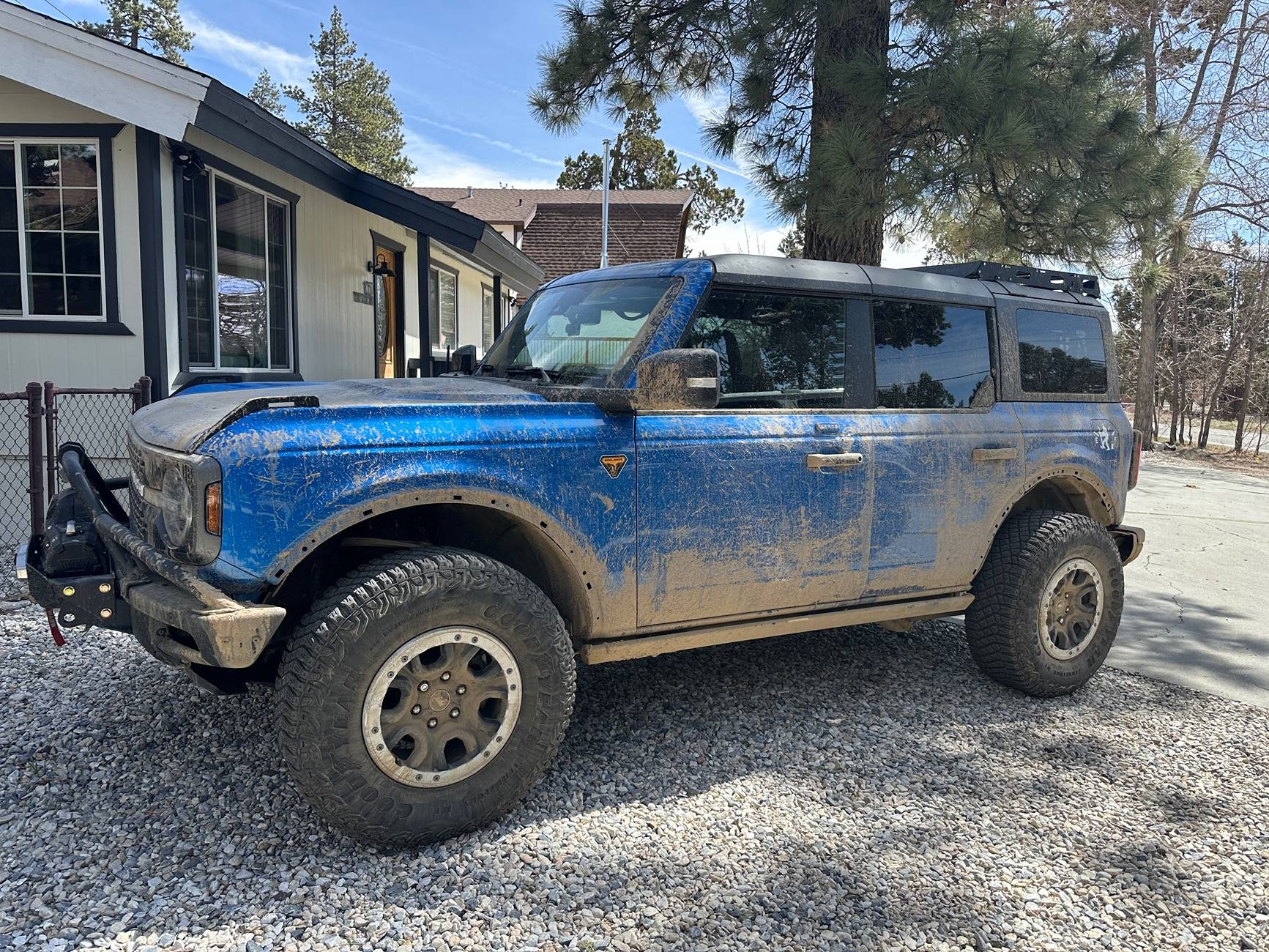 Ford Bronco Trip: Big Bear California ; John Bull + Holcomb Creek trails (Stock Badlands Sasquach) IMG_7098