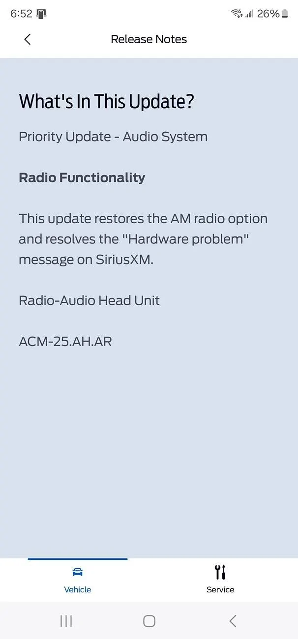 Ford Bronco Phone Volume adjust randomly and mutes audio Screenshot_20250501_185209_FordPass