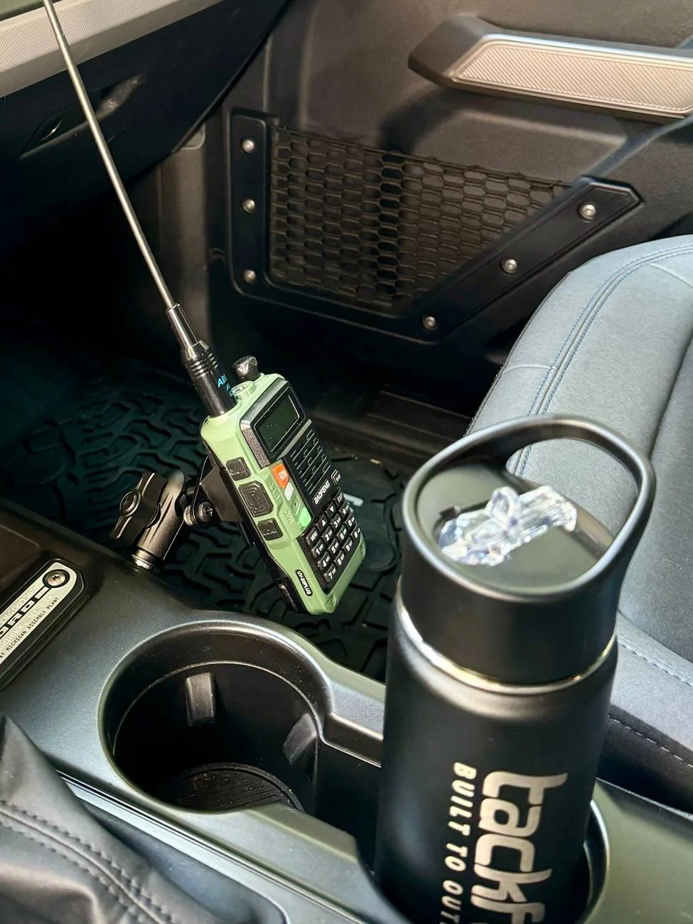 Ford Bronco Handheld GMRS - Temporary mounting solutions? IMG_0139