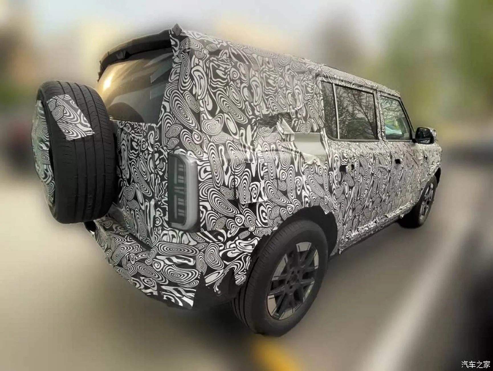 Ford Bronco All-new Bronco model / variant spied in China New Ford Bronco Model Variant China 1