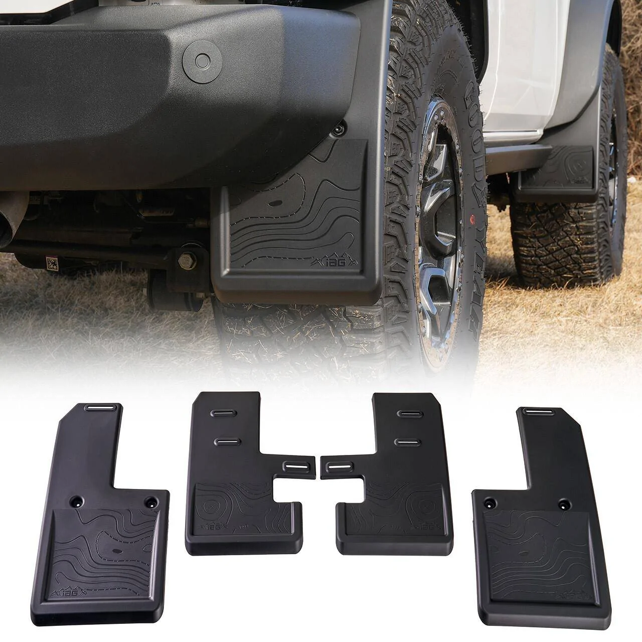 Ford Bronco Trail Shield Adjustable Width Mud Flaps Now Available (IAG Performance) 1746625140756-ry