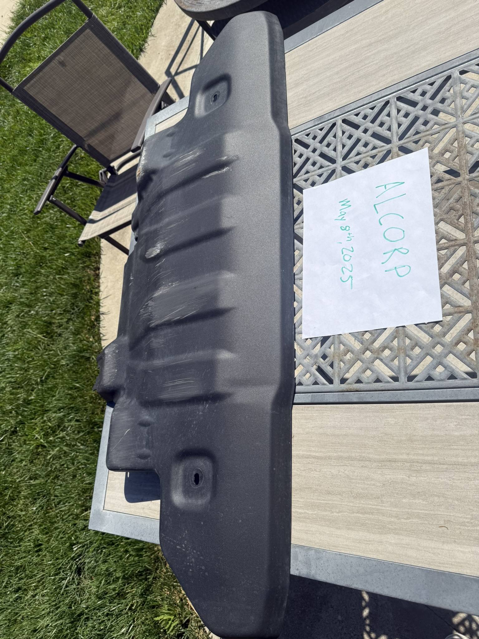 Ford Bronco Ford Performance Winch Mount Kit  - So-Cal IE Plate2.JPEG