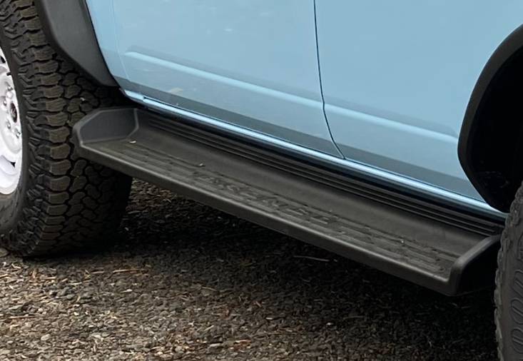 Ford Bronco Trail Shield Adjustable Width Mud Flaps Now Available (IAG Performance) IMG_1805