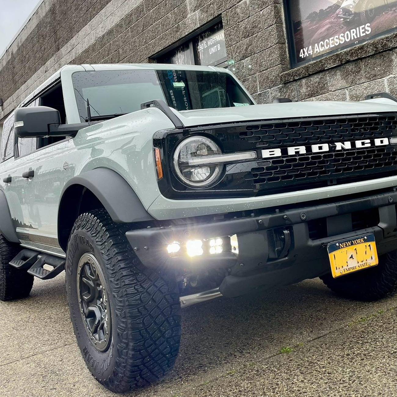 Ford Bronco Installation: Baja Designs Triple Fog Kit Fogs3
