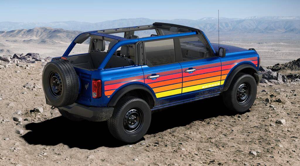 Ford Bronco Black Diamond Steelies Painted Silver on 2025 Big Bend 1746818172537-qh