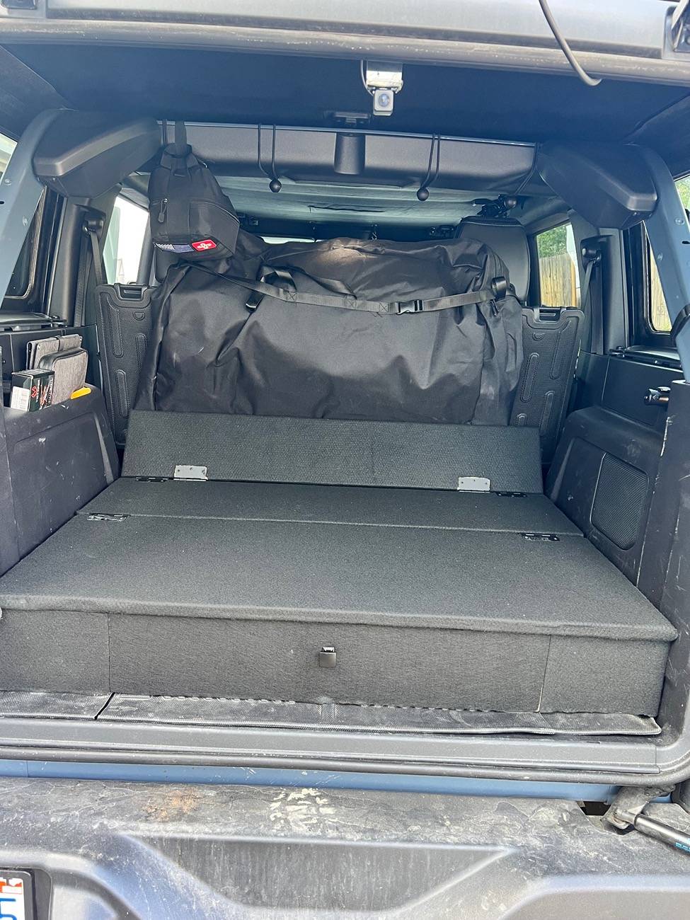 Ford Bronco Cargo Area Bed Platform with Storage (for my 4-Door Bronco)! IMG_6584