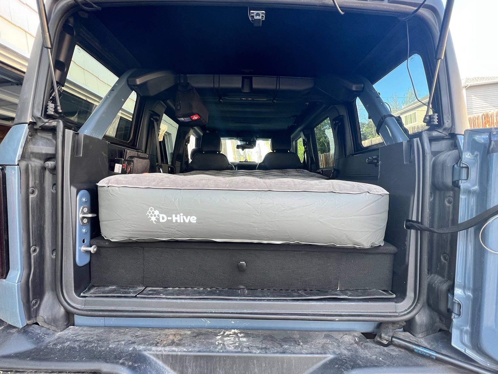 Ford Bronco Cargo Area Bed Platform with Storage (for my 4-Door Bronco)! IMG_6581