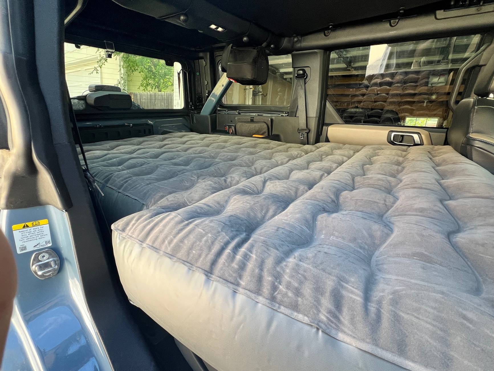 Ford Bronco Cargo Area Bed Platform with Storage (for my 4-Door Bronco)! IMG_6578