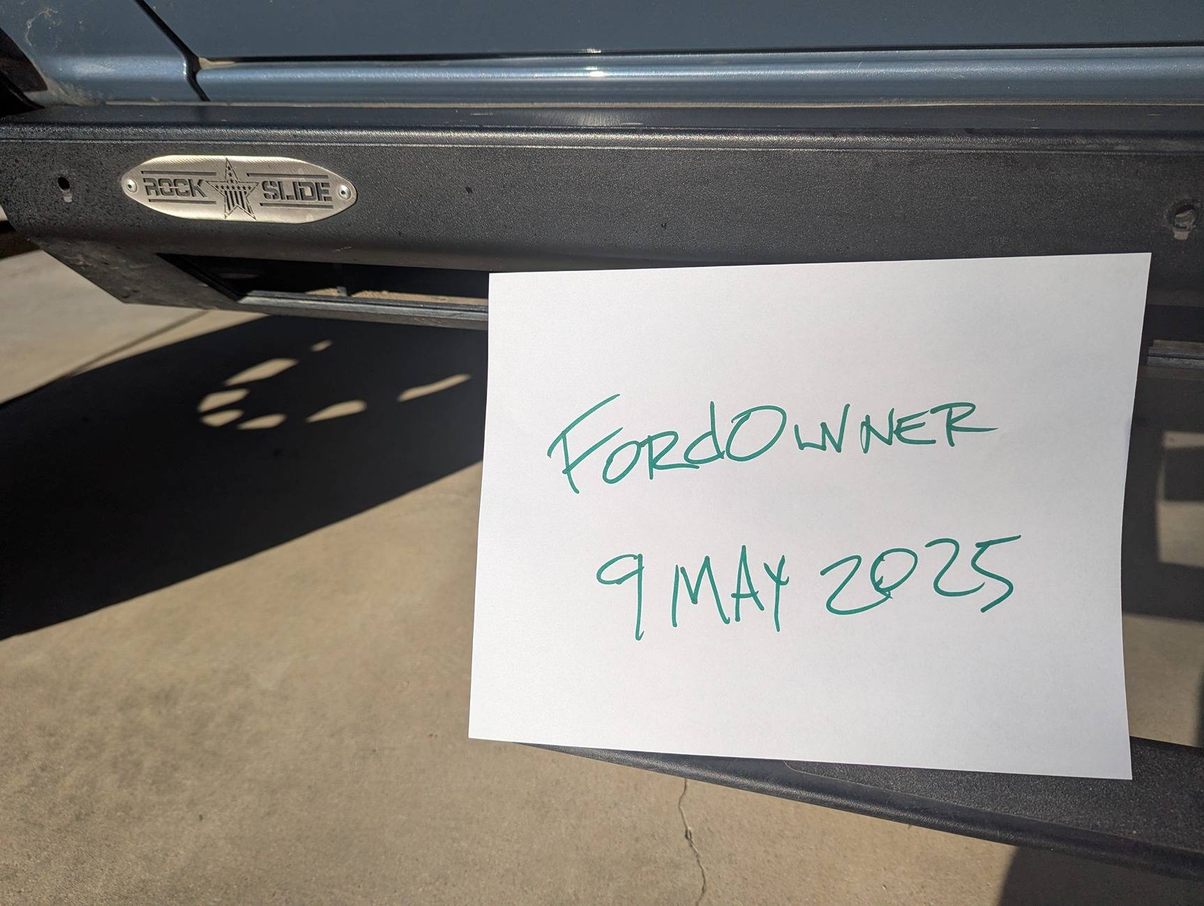 Ford Bronco Rock Slide Engineering (RSE) Step Sliders  - 4 door PXL_20250510_005821206.MP