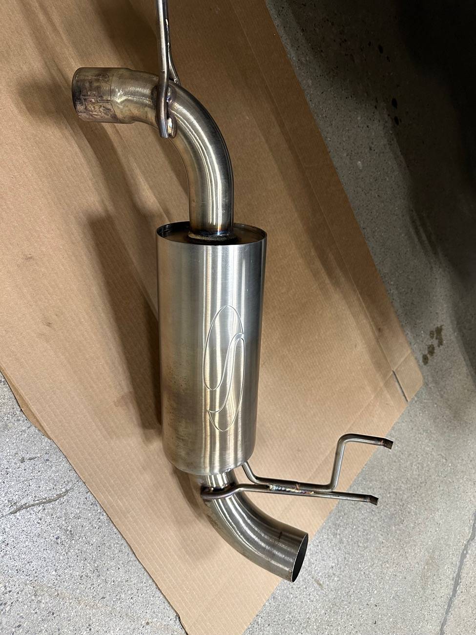 Ford Bronco Steeda Axle-back Exhaust - Like new IMG_6379