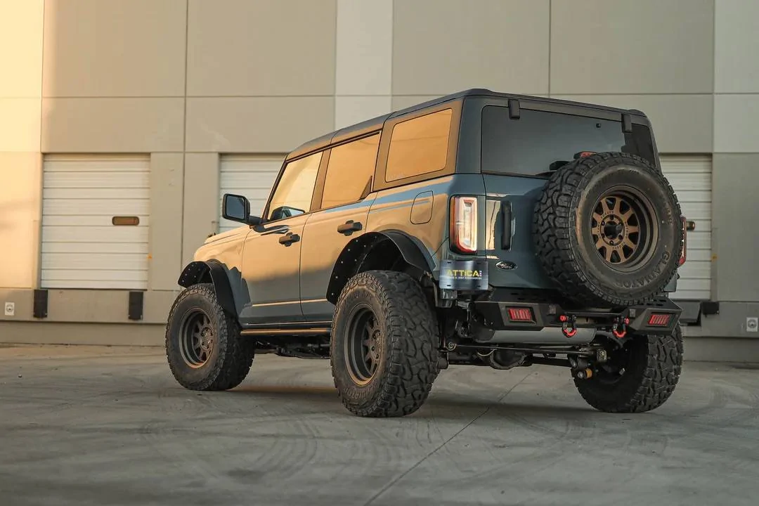 Ford Bronco Attica 4x4 Terra Series Rear Bumper - In Stock Now! Attica4x4_2021-2023FordBronco_TerraSeries_RearBumper_Standard04