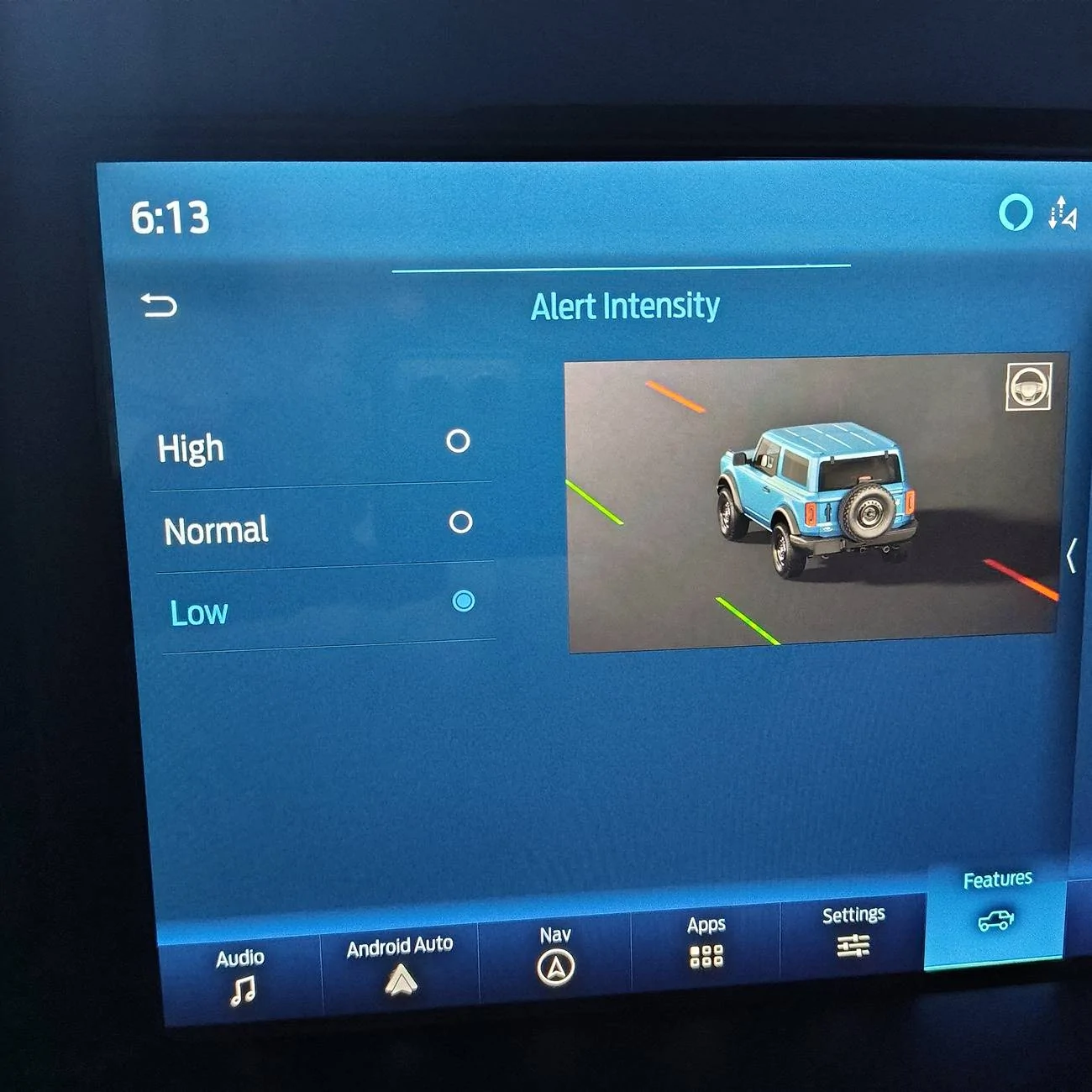 Ford Bronco Lane assist feature 1000003903