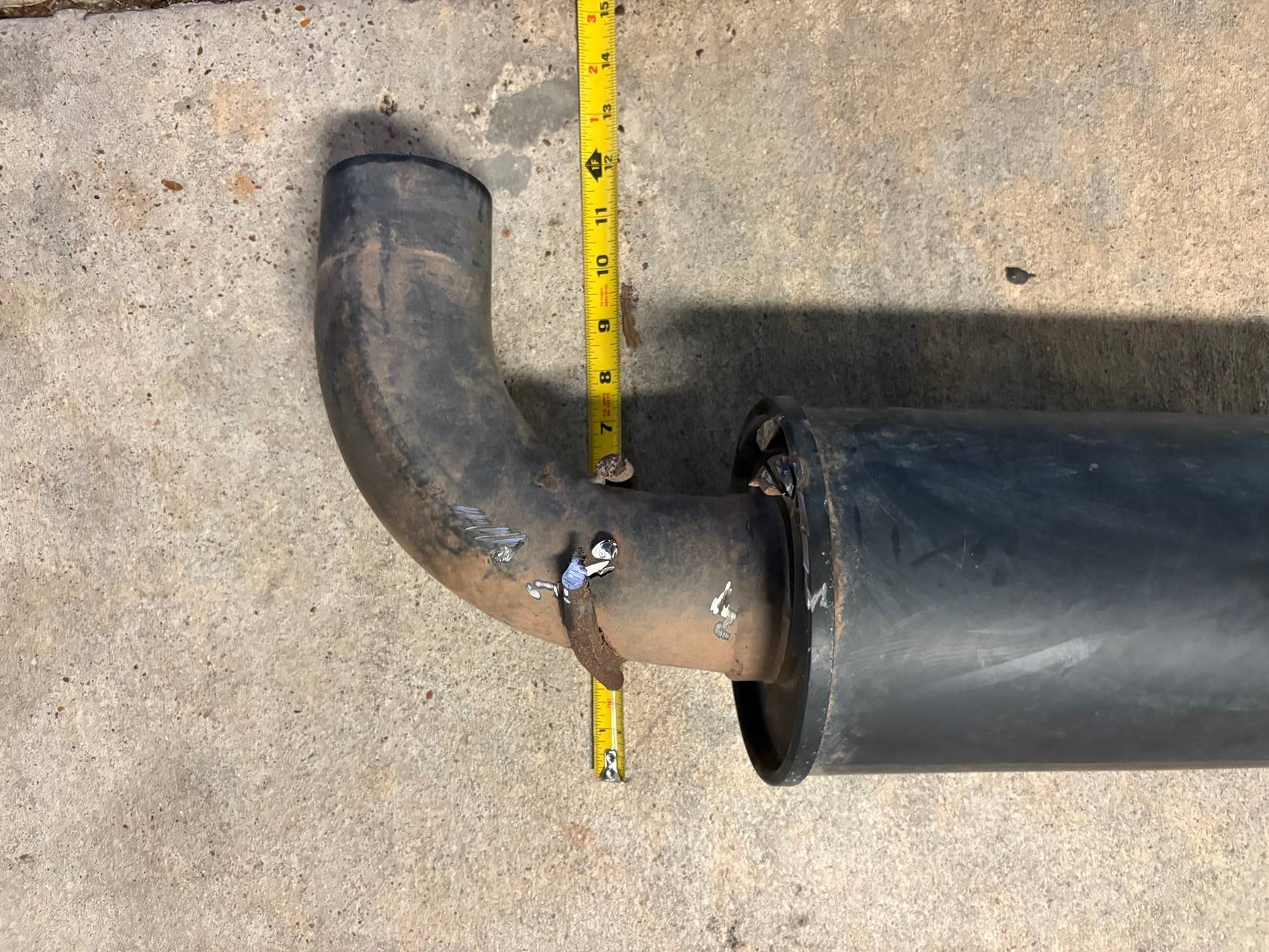 Ford Bronco Roush Muffler 2.7L IMG_1046