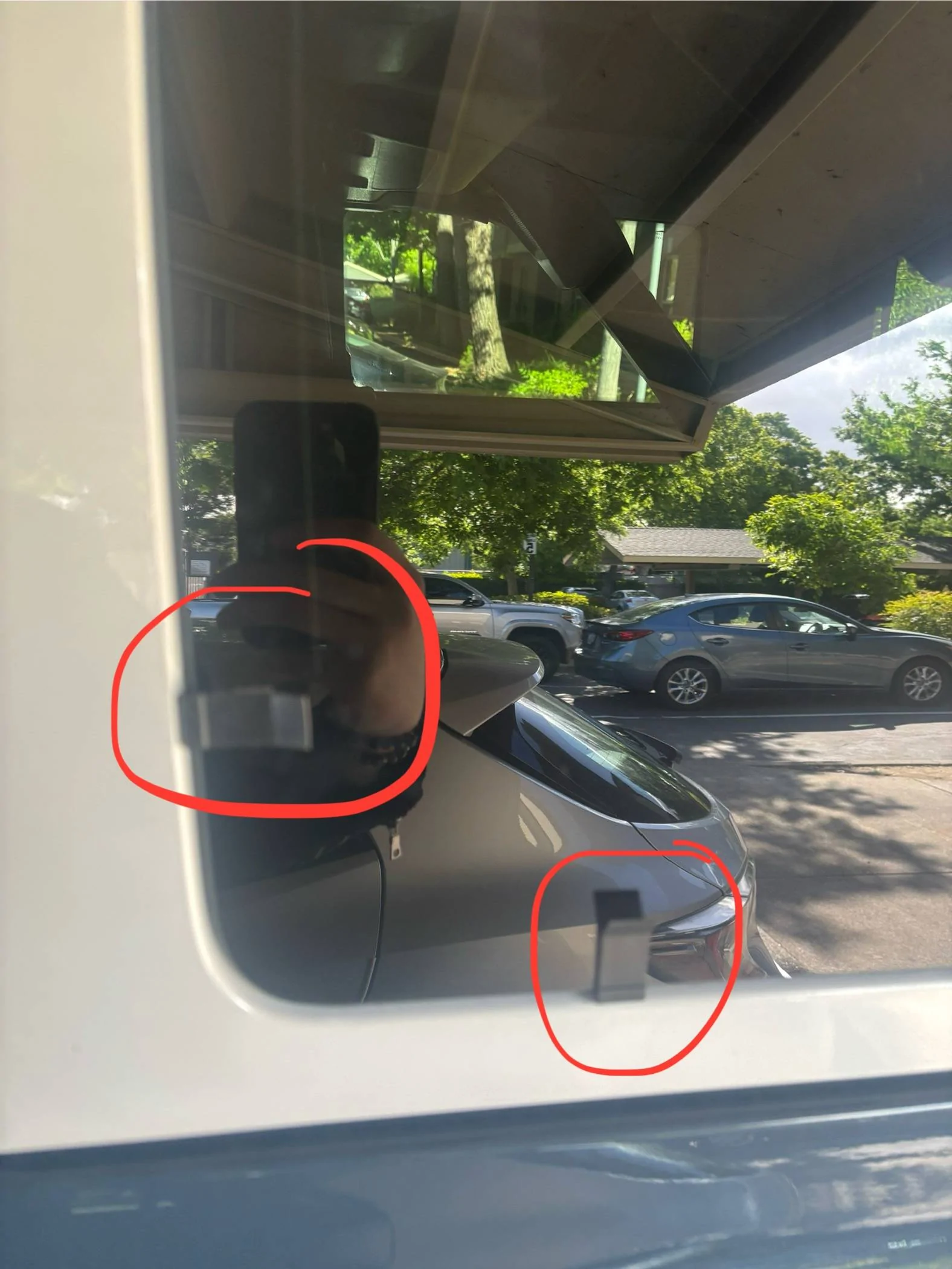 Ford Bronco Window Alignment clips IMG_5647