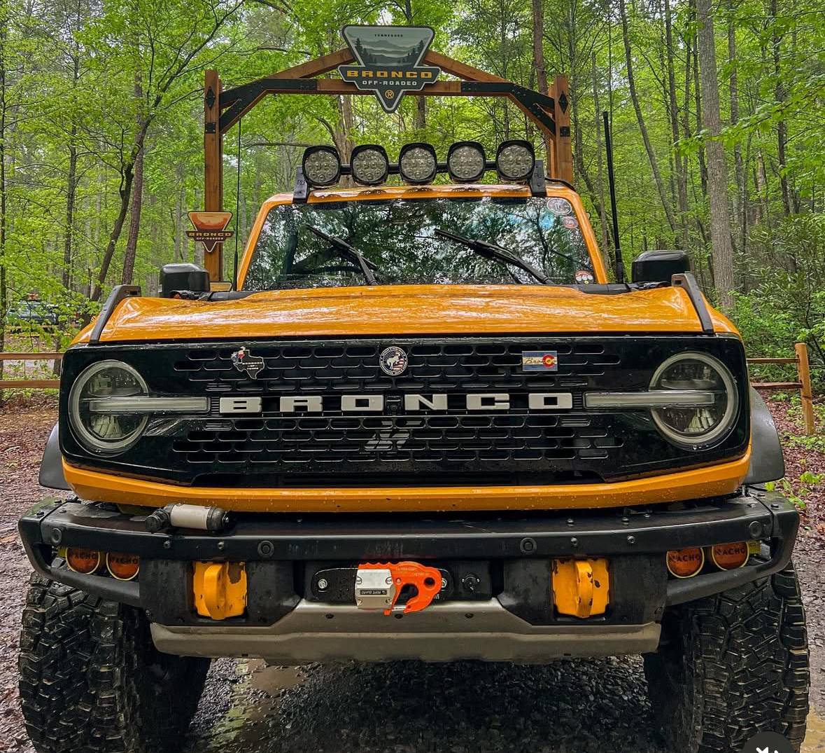 Ford Bronco Hidden Winch for Modular Bumper Options IMG_4107