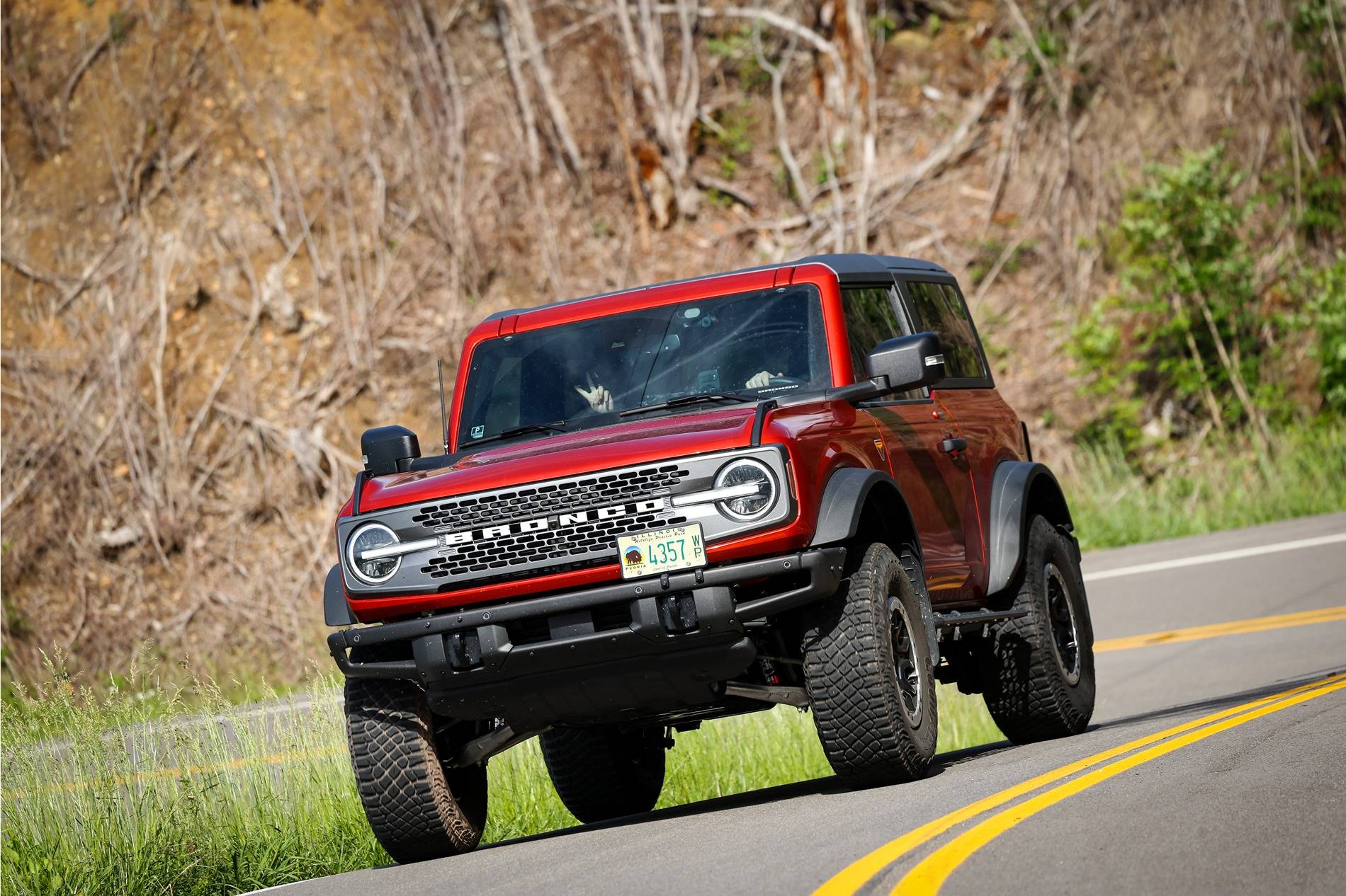 Ford Bronco HOT PEPPER RED Bronco Club 4901437
