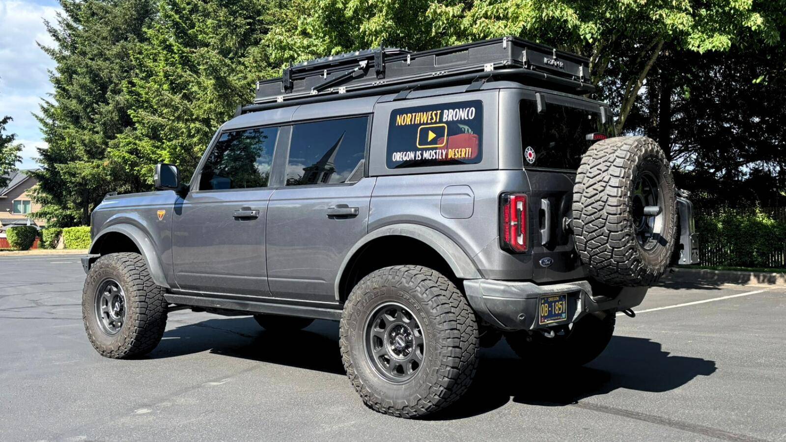 Ford Bronco Show me your Gray Wheels rear