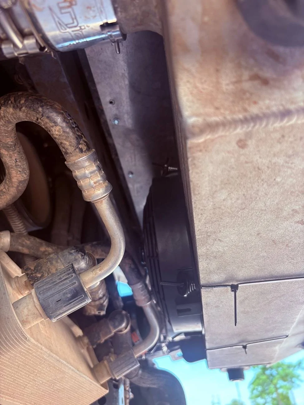 Ford Bronco Intercooler - cooled IMG_1074