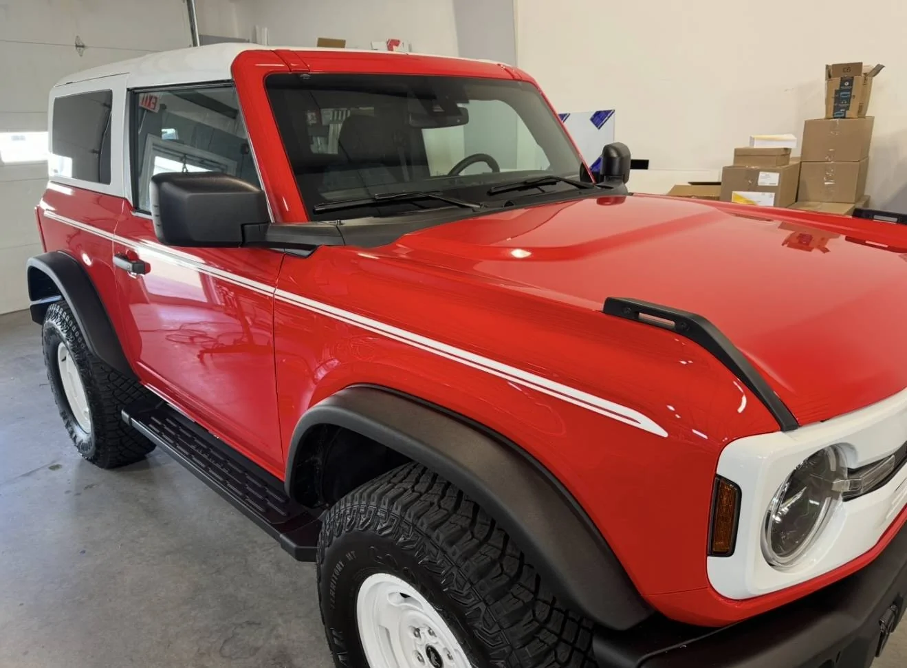 Ford Bronco Heritage Stripe Portion IMG_2724