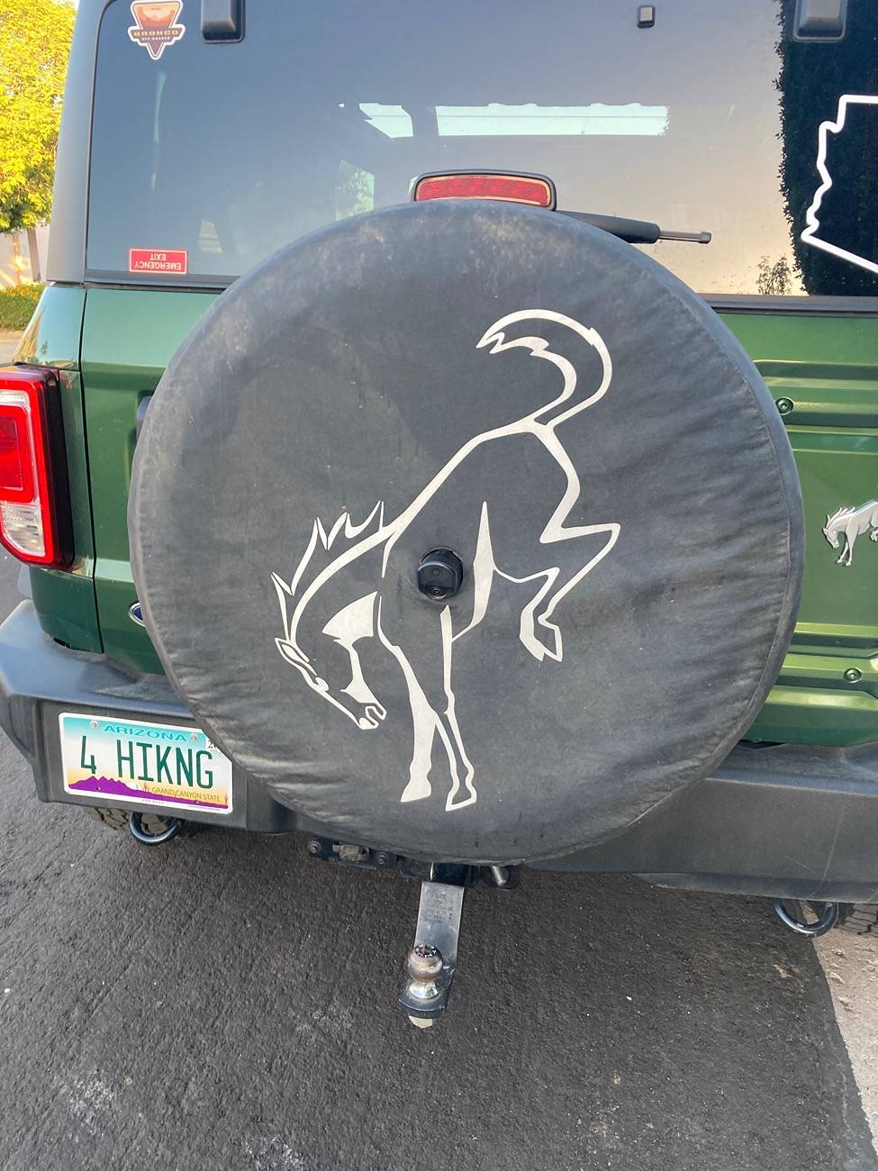 Ford Bronco 33 inch spare tire on Big Bend IMG_0331